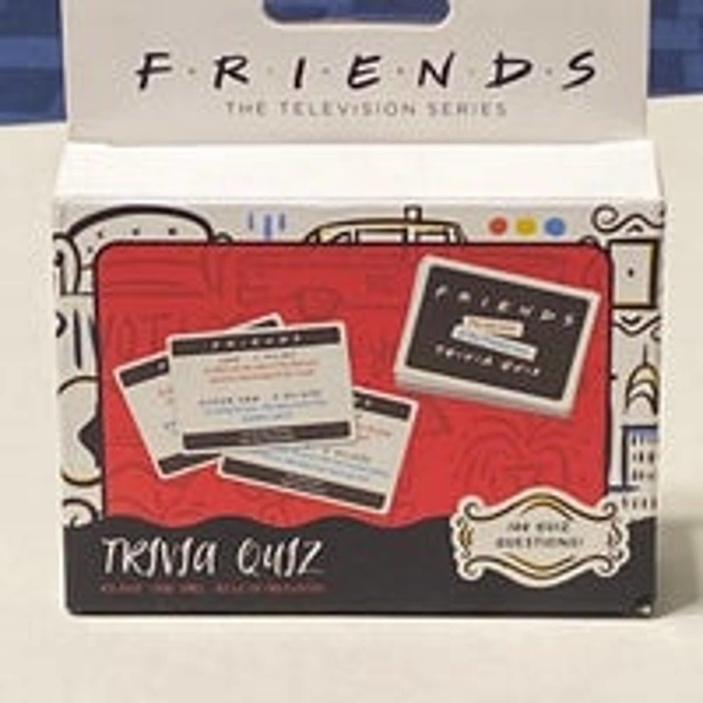 Friends Tv Show Trivia Quiz Cards 100 Questions Game‎ Paladone